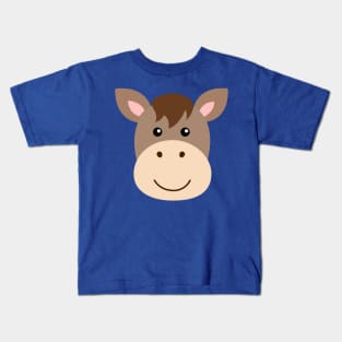 Donkey Face Kids T-Shirt